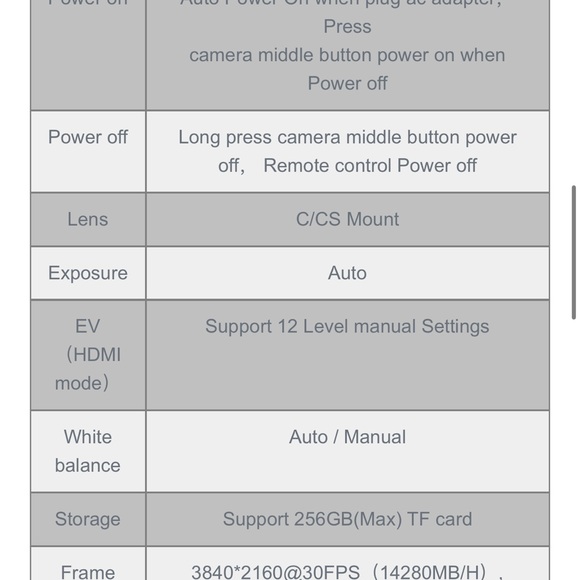 HD/USB industrial camera. Brand new, never used. See photo for specs. - Picture 8 of 8